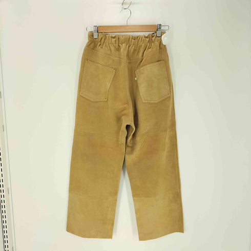 ウエストオーバーオールズ WESTOVERALLS 22AW SUEDE EASY TAPERED PANTS メンズ