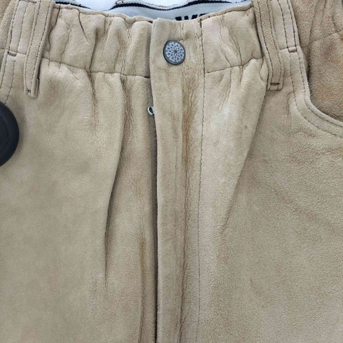 ウエストオーバーオールズ WESTOVERALLS 22AW SUEDE EASY TAPERED PANTS メンズ