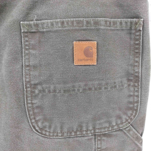 カーハート Carhartt B11 MOS WASHED-DUCK WORK DUNGAREE メンズ 40/30