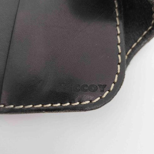 KECCOY コンチョレザーショートウォレット メンズ
