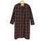 レイビームス Ray BEAMS ノーカラーウールチェックコート レディース