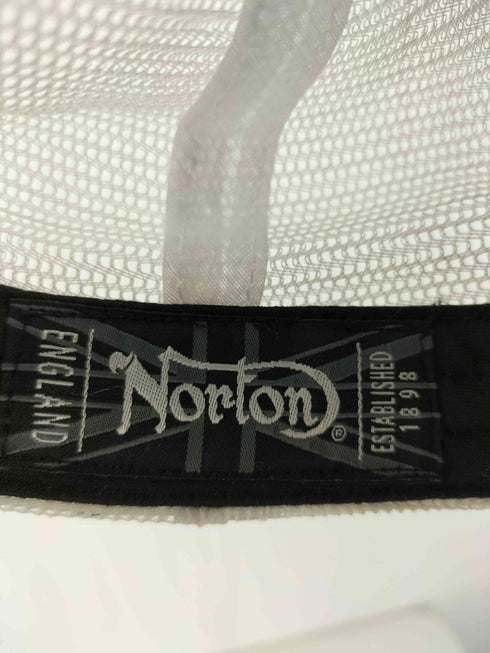 ノートン NORTON モノトーンロゴ総柄CAP メンズ FREE