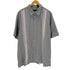 ヴァンヒューゼン VAN HEUSEN VAN HEUSEN_STUDIO ストライプ切替S/Sボックスシャツ メンズ import:XXL