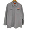 レッドキャップ RED KAP USA製企業ロゴ長袖ワークシャツ メンズ import:XL