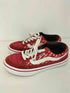 バンズ VANS FALKEN RED/WHITE ローカットスニーカー レディース JPN:22.5