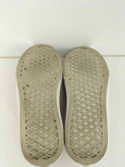 バンズ VANS FALKEN RED/WHITE ローカットスニーカー レディース JPN:22.5