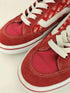 バンズ VANS FALKEN RED/WHITE ローカットスニーカー レディース JPN:22.5