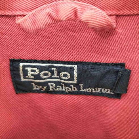 ポロバイラルフローレン Polo by RALPH LAUREN ポニー刺繍 襟裏 チェック ジップアップジャケット メンズ 90