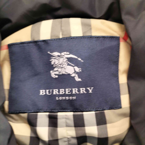 バーバリーロンドン BURBERRY LONDON 裏地ノヴァチェックナイロンハーフコート メンズ LL