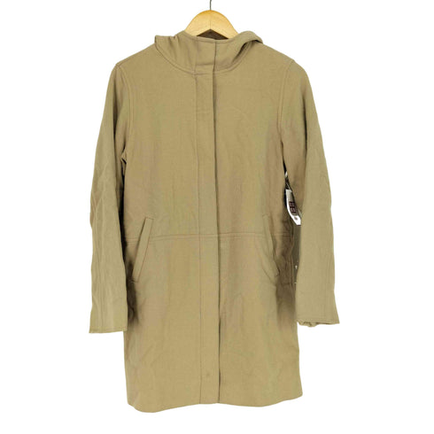 バーバリーブルーレーベル BURBERRY BLUE LABEL フーデッドウールコート レディース 38