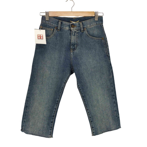 サンローランパリ SAINT LAURENT PARIS デニムロングショーツ レディース 24