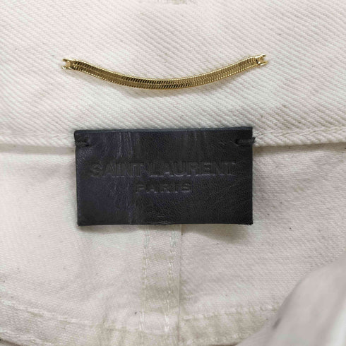 サンローランパリ SAINT LAURENT PARIS 22SS デニムロングショーツ レディース 24