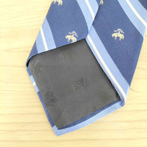 ブルックスブラザーズ BROOKS BROTHERS USA製 アニマル ボーダー柄 シルクネクタイ メンズ