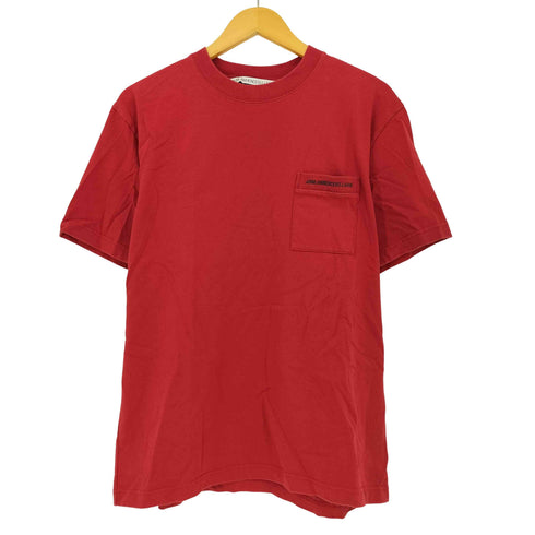 ジョンローレンスサリバン JOHN LAWRENCE SULLIVAN COTTON JACQUARD LOGO POCKET SS TEE 胸ポケットTシャツ メンズ JPN:M