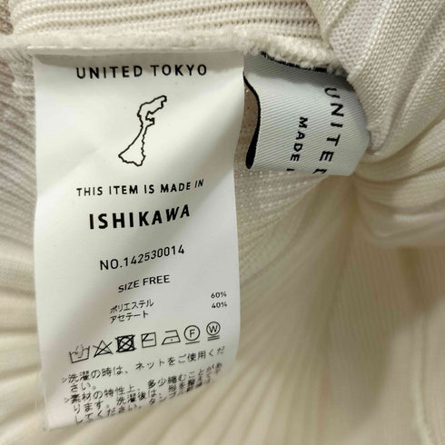 ユナイテッドトウキョウ UNITED TOKYO スロープリブプルオーバー レディース FREE