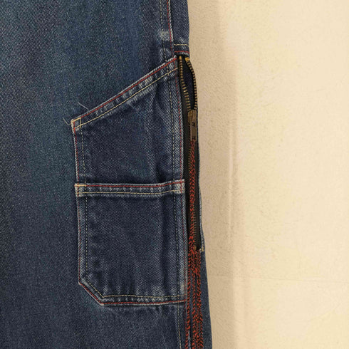 エコー ECKO 00S Y2K デニムペインターパンツ メンズ XL