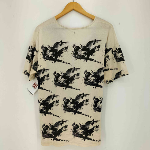 ROBERT CARY WILLIAMS イギリス製 キジ アニマルプリント Tシャツ メンズ import:L