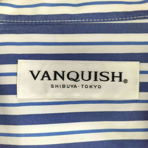 ヴァンキッシュ VANQUISH 開襟ストライプシャツ メンズ JPN:S