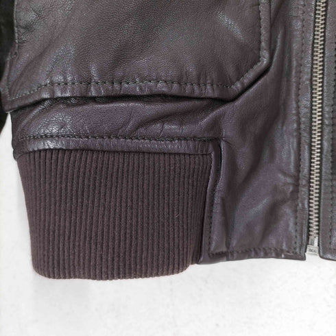 ギャップ Gap フラップポケット レザーリブブルゾン レディース XS