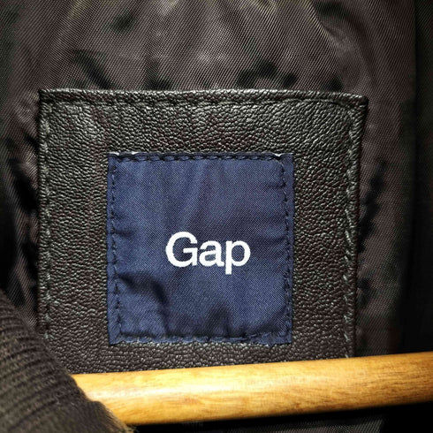 ギャップ Gap フラップポケット レザーリブブルゾン レディース XS