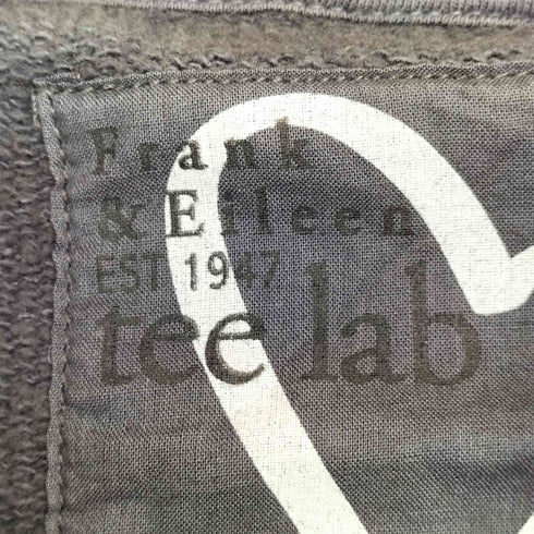フランクアンドアイリーン Frank&Eileen tee lab アシンメトリー ジップアップ スウェット レディース