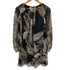 ダイアンフォンファステンバーグ DIANE VON FURSTENBERG シルク100% 総柄チュニック シア― レディース JPN:2