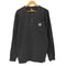 カーハート Carhartt ヘンリーネック ロングスリーブTシャツ ロンT メンズ import:M
