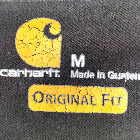 カーハート Carhartt ヘンリーネック ロングスリーブTシャツ ロンT メンズ import:M