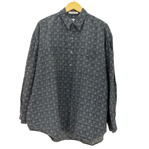 ペリーエリス PERRY ELLIS ラミーレーヨン オーバーサイズシャツ メンズ import:XL