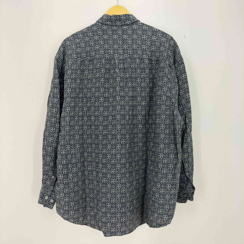 ペリーエリス PERRY ELLIS ラミーレーヨン オーバーサイズシャツ メンズ import:XL