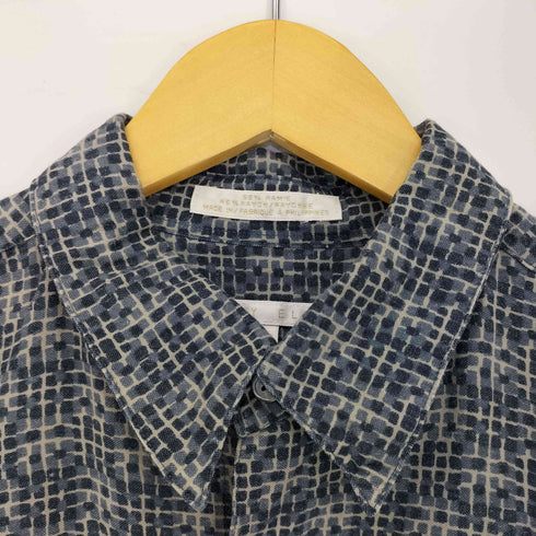 ペリーエリス PERRY ELLIS ラミーレーヨン オーバーサイズシャツ メンズ import:XL