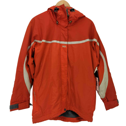 ヘリーハンセン HELLY HANSEN 比翼 ジップアップ ナイロン フーディ リフレクター ジャケット レディース import:L