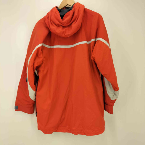 ヘリーハンセン HELLY HANSEN 比翼 ジップアップ ナイロン フーディ リフレクター ジャケット レディース import:L