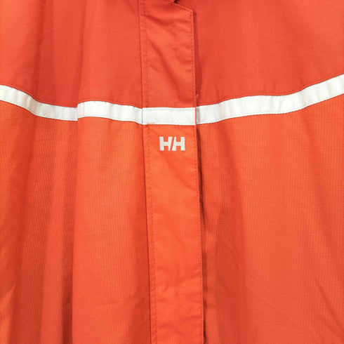 ヘリーハンセン HELLY HANSEN 比翼 ジップアップ ナイロン フーディ リフレクター ジャケット レディース import:L