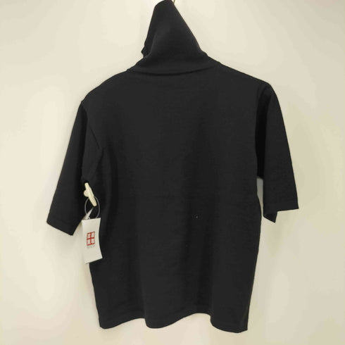 マックスマーラウィークエンド MAX MARA WEEKEND ウール タートルネック ハーフスリーブ ニット レディース import:L