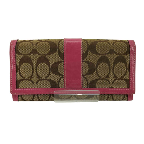コーチ COACH シグネチャー ロングウォレット レディース