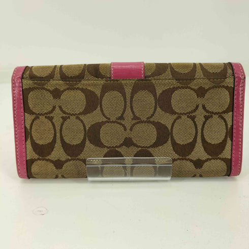 コーチ COACH シグネチャー ロングウォレット レディース