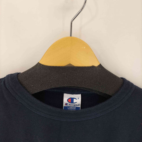 チャンピオン Champion 90S MADE IN USA フロントプリントクルーネックS/S Tシャツ メンズ JPN:L