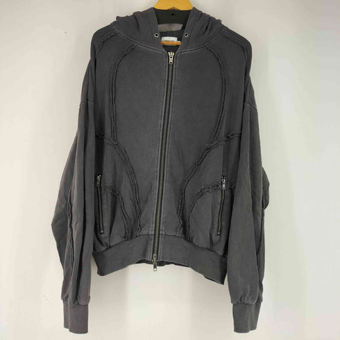 ANDER HUNK Overdyed Double Zip-up Park メンズ JPN:L