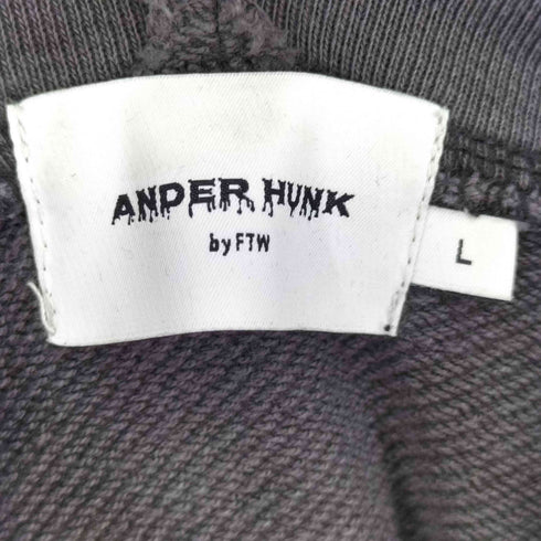 ANDER HUNK Overdyed Double Zip-up Park メンズ JPN:L
