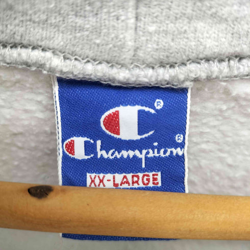 チャンピオン Champion 90S MADE IN USA 企業ロゴプルオーバーパーカー 目有り メンズ JPN:XXL