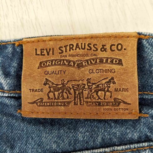 リーバイス Levis 00S 06年製 ボタン裏359 刻印 ストレートデニムパンツ レディース