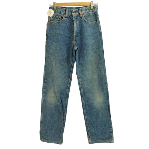 リーバイス Levis 90S 93年製 USA製 ボタン裏525 刻印 510-0217 ストレートデニムパンツ レディース W28L34