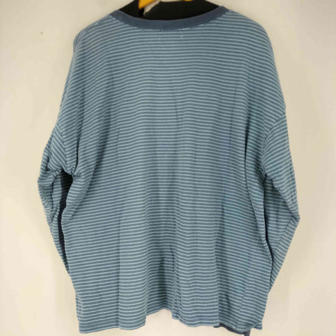 ゲンザイ genzai ボーダー L/S Tシャツ メンズ