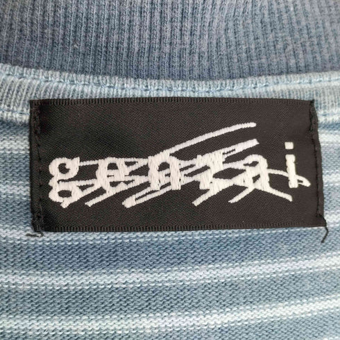 ゲンザイ genzai ボーダー L/S Tシャツ メンズ