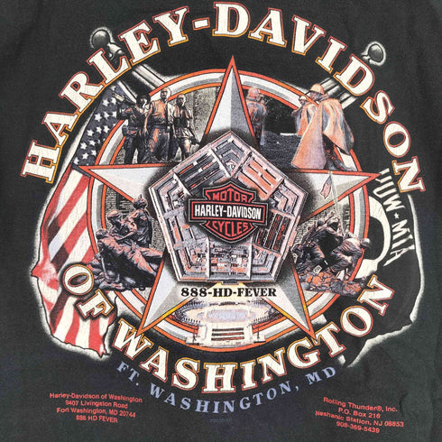 ハーレーダビッドソン HARLEY-DAVIDSON USA製 両面プリント S/S Tシャツ メンズ import:XL