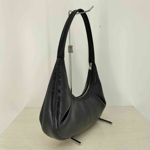 ザラ ZARA フェイクレザー ショルダーバッグ レディース M