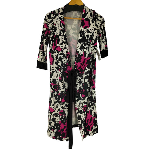 ダイアンフォンファステンバーグ DIANE VON FURSTENBERG シルク100総柄ワンピース レディース 2