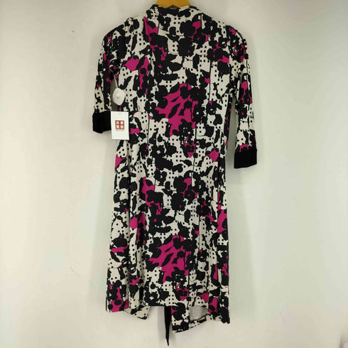 ダイアンフォンファステンバーグ DIANE VON FURSTENBERG シルク100総柄ワンピース レディース 2