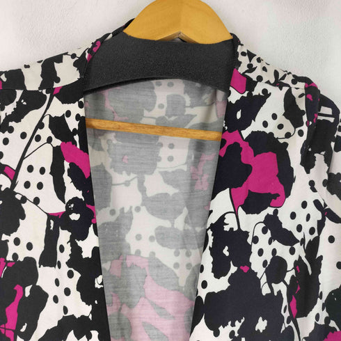 ダイアンフォンファステンバーグ DIANE VON FURSTENBERG シルク100総柄ワンピース レディース 2